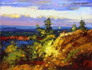 "Na szczycie Białego Kamienia"
18 cm x 24 cm olej 2026