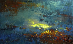 "Przebudzenie Eos" 81 cm x 151 cm olej 2026